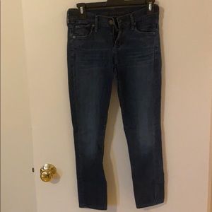 Cropped citizens of humanity jeans
